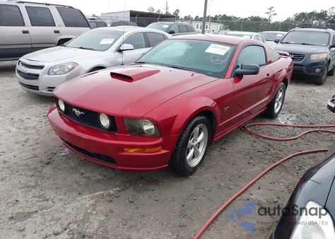 2007 Ford Mustang Gt Deluxe/Gt Premium z USA, uszkodzony, nr VIN 1ZVFT82H675198340